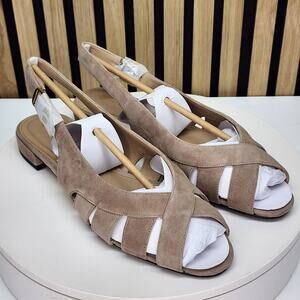 NEW - Giani Bernini Essie Women’s Brown Fisherman Slingback Sandals Size 10.5